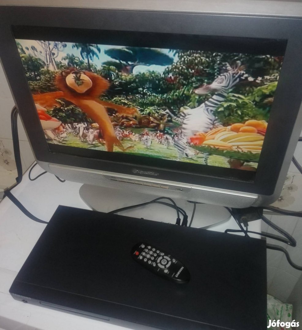 19" lcd tv-monitor hibatlan allapotban