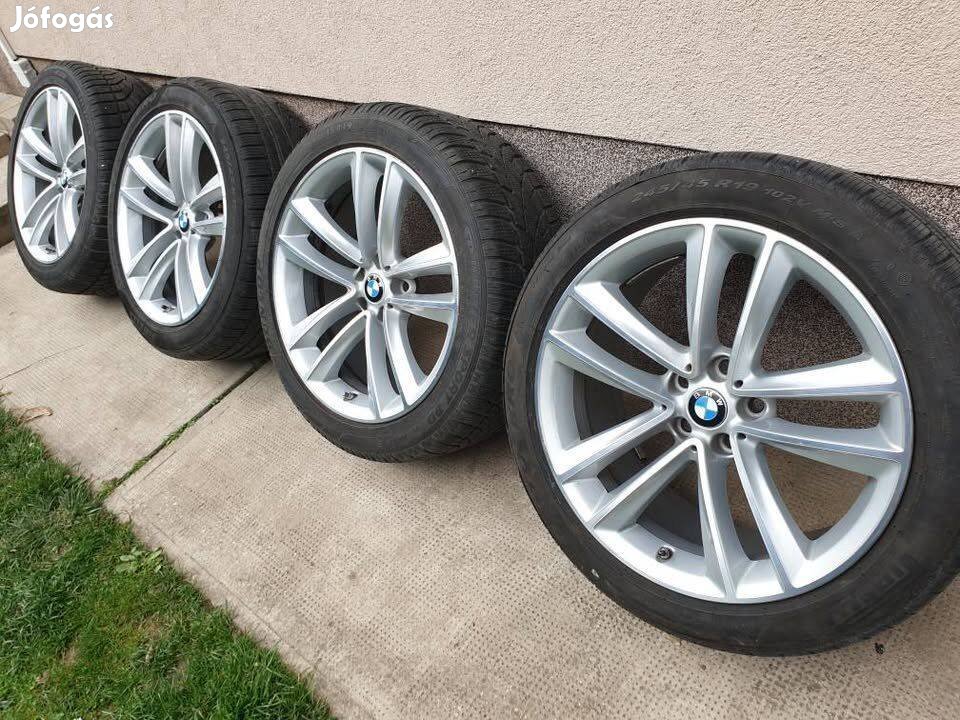 19 colos BMW Style 630 gyári alufelnik+szenzorok+gumik!