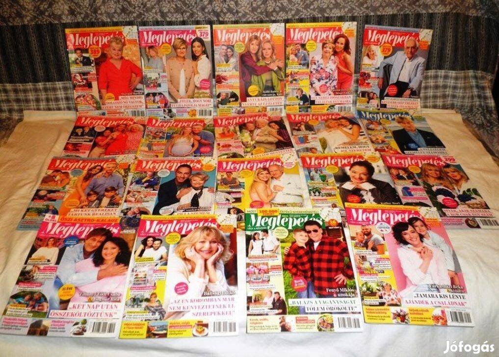 19 db Meglepetés magazinok hibátlanok