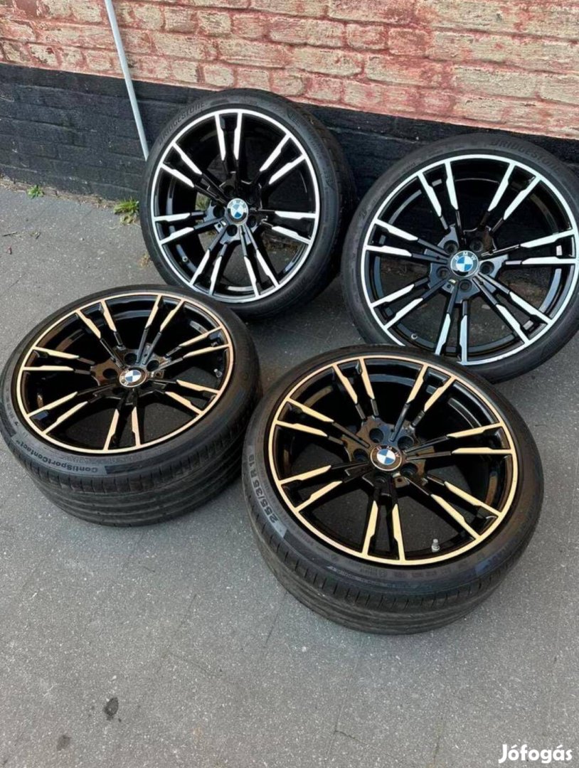 19 eredeti BMW M alufelni szett nyári gumikkal Tpms szenzorral