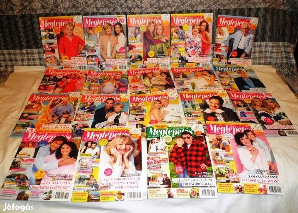 19 meglepetés magazinok olvasatlanok!