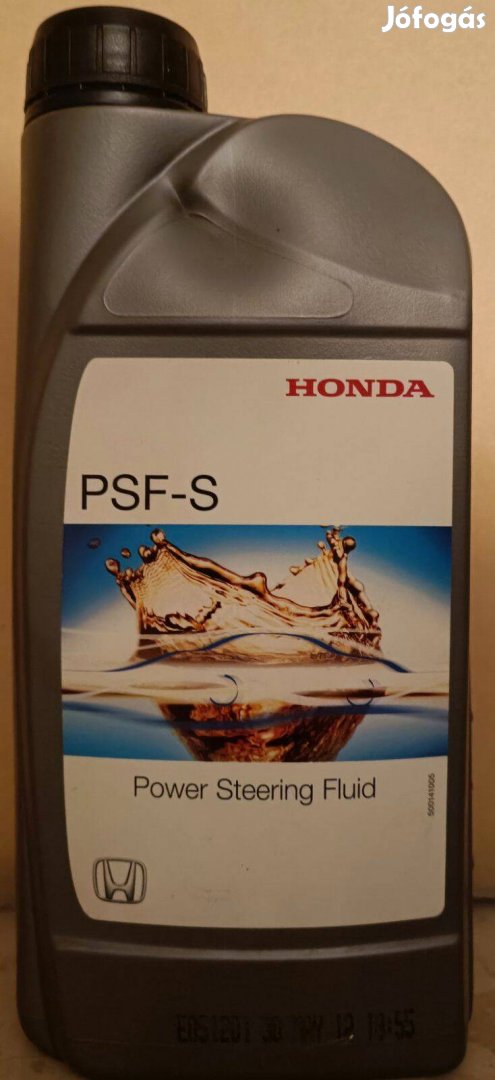 1L Honda PSF-S szervóolaj bontatlan, eredeti csomagolásban