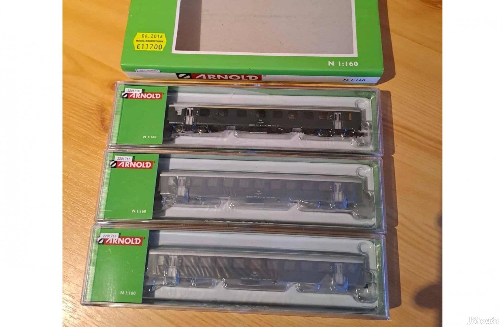 1160 N-es Arnold Vasuti kocsi szett