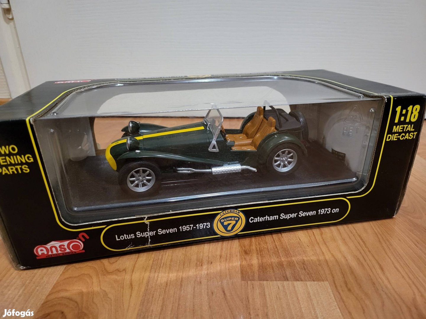 1:18 1/18 Anson Caterham Super 7 modellautó