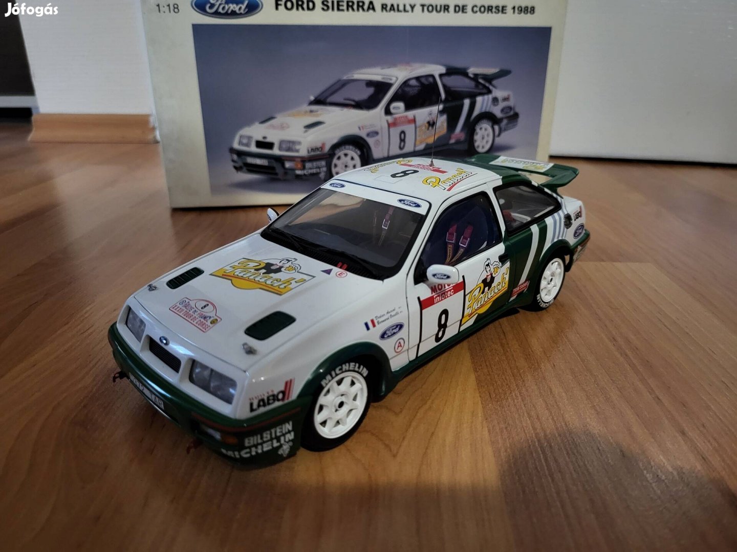 1:18 1/18 Autoart Ford Sierra rally tour de corse 1988 modellautó