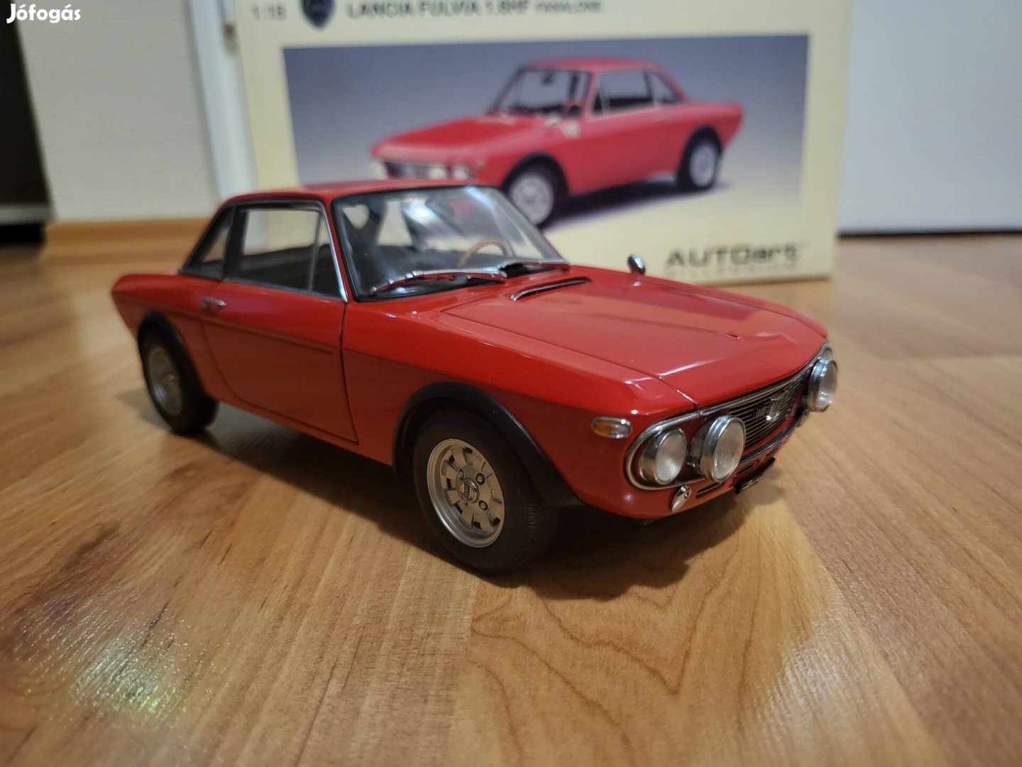 1:18 1/18 Autoart Lancia Fulvia 1.6 HF Fanalone modellautó