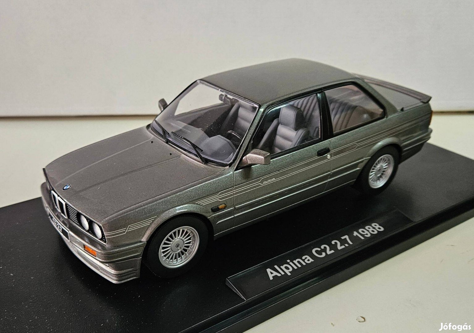 1:18 1/18 BMW Alpina C2 2.7 E30 - 1988 szürkemetál - KK-Scale