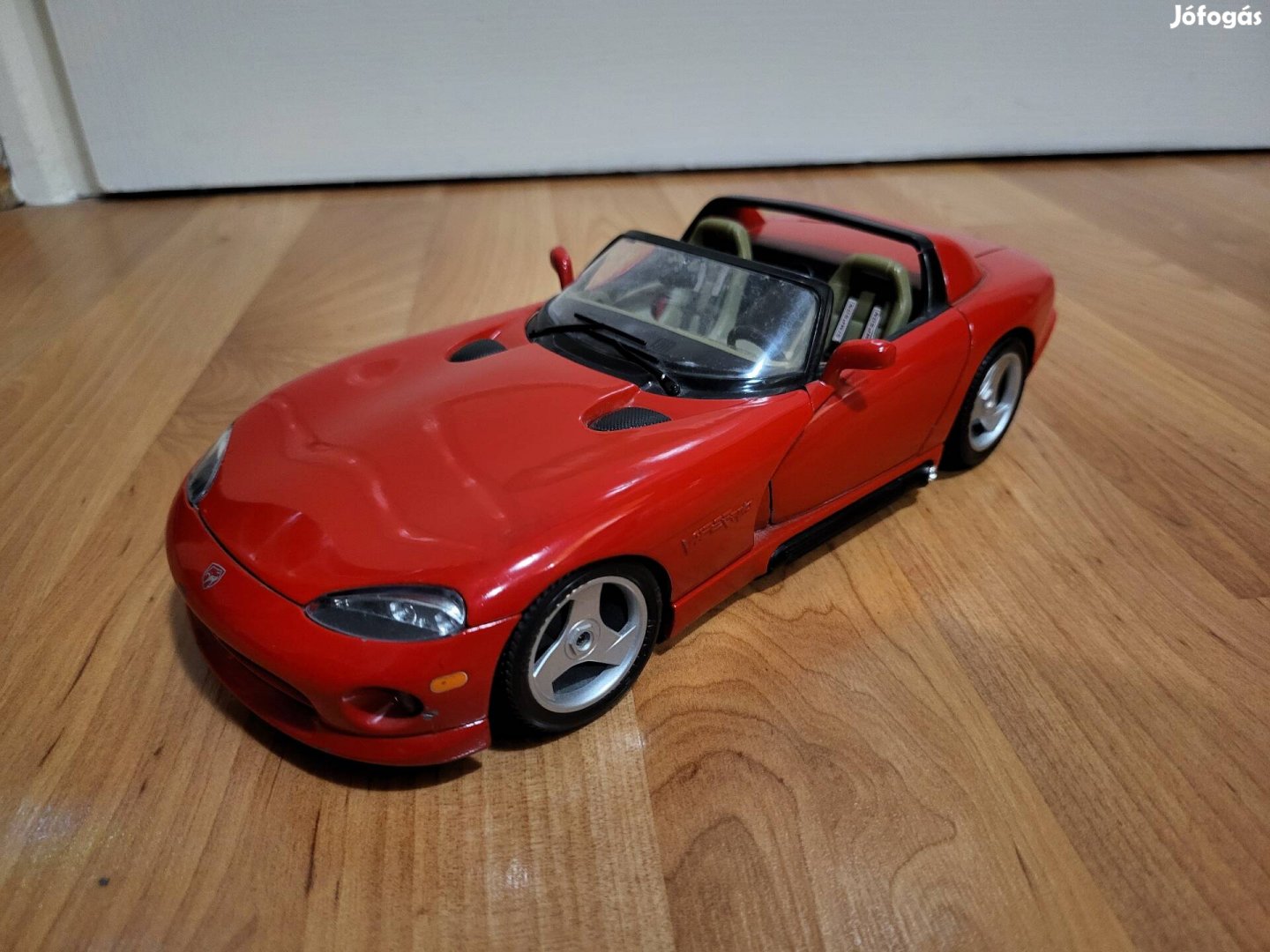 1:18 1/18 Burago Dodge Viper kabrio modellautó