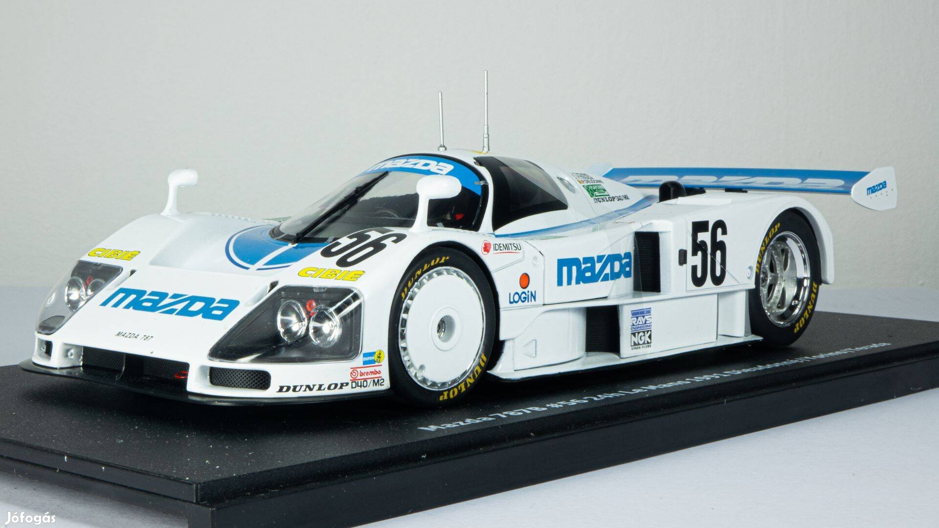 1:18 1/18 CMR Mazda 787 #56 8th 24h Lemans 1991