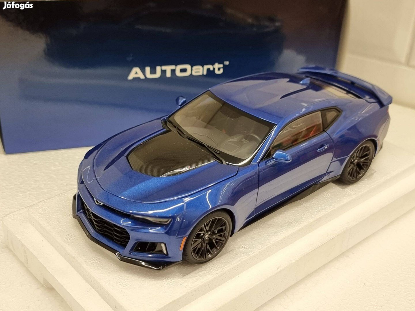 1/18 1:18 Chevrolet Camaro ZL1 Coupé, blue metallic, Autoart