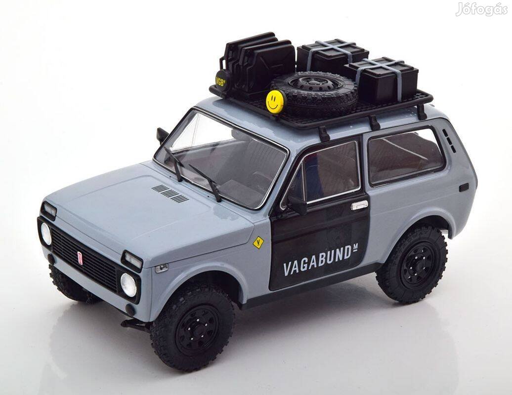 1:18 1/18 Lada Niva, Vagabund - 1980 szürke/fekete - Solido