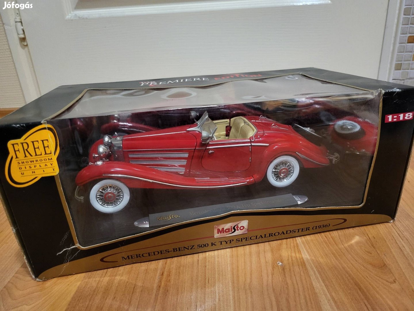 1:18 1/18 Maisto Mercedes 500K modellautó