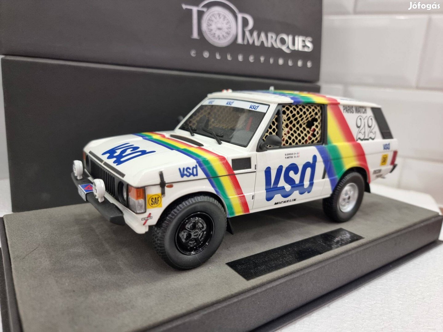 1/18 1:18 Range Rover VSD Párizs-Dakar rally winner 1981, Top Marques