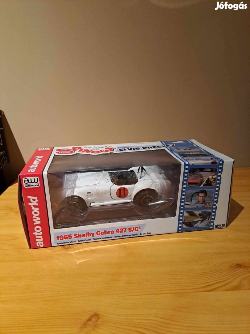 1:18 Autoworld Cobra 427 S/C Elvis modell