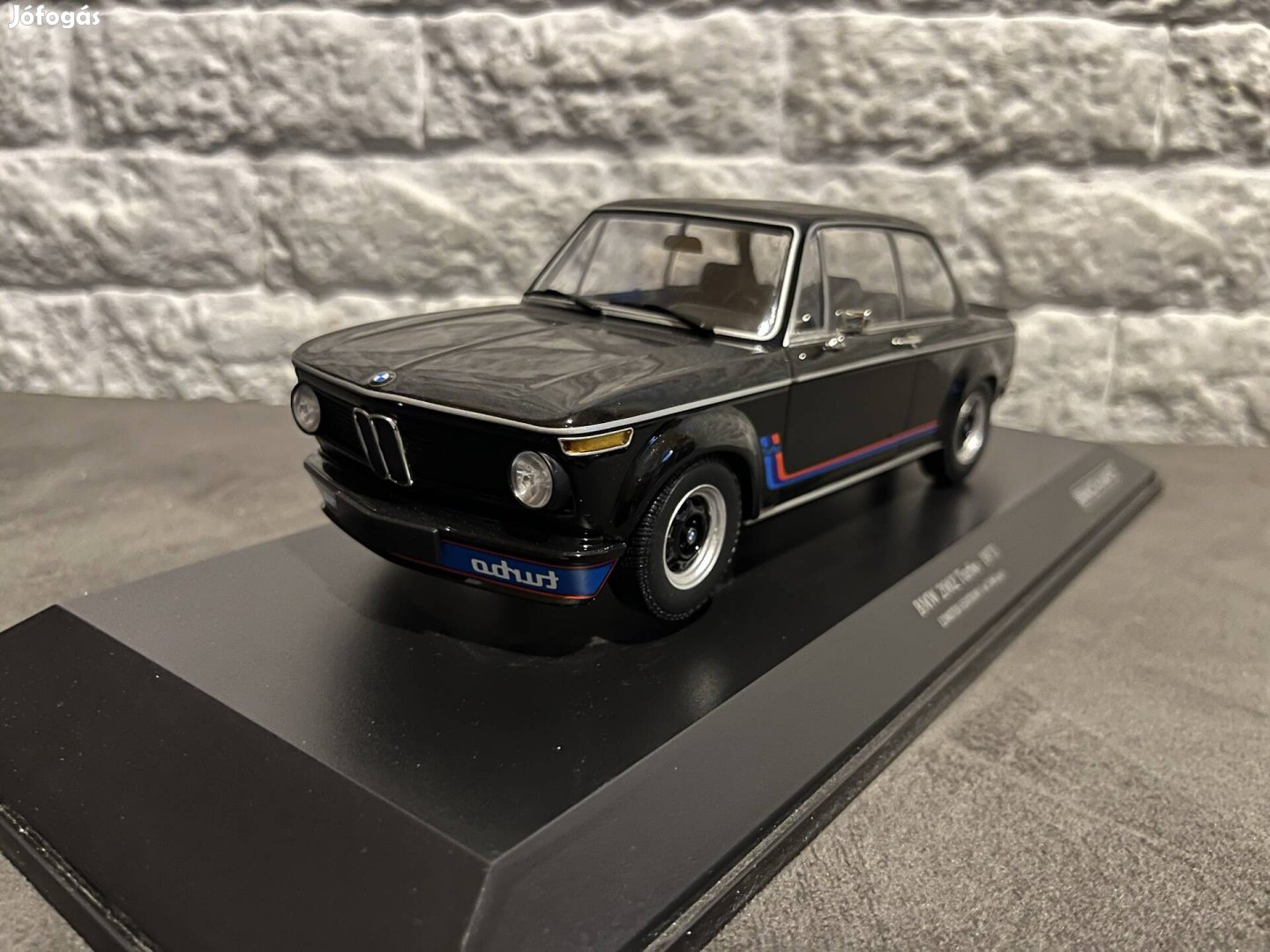 118 BMW 2002 Turbo Minichamps 118 autó Modell