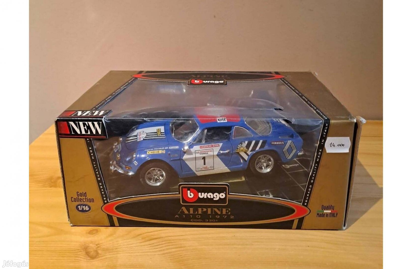 118 Burago Alpine A110 modell