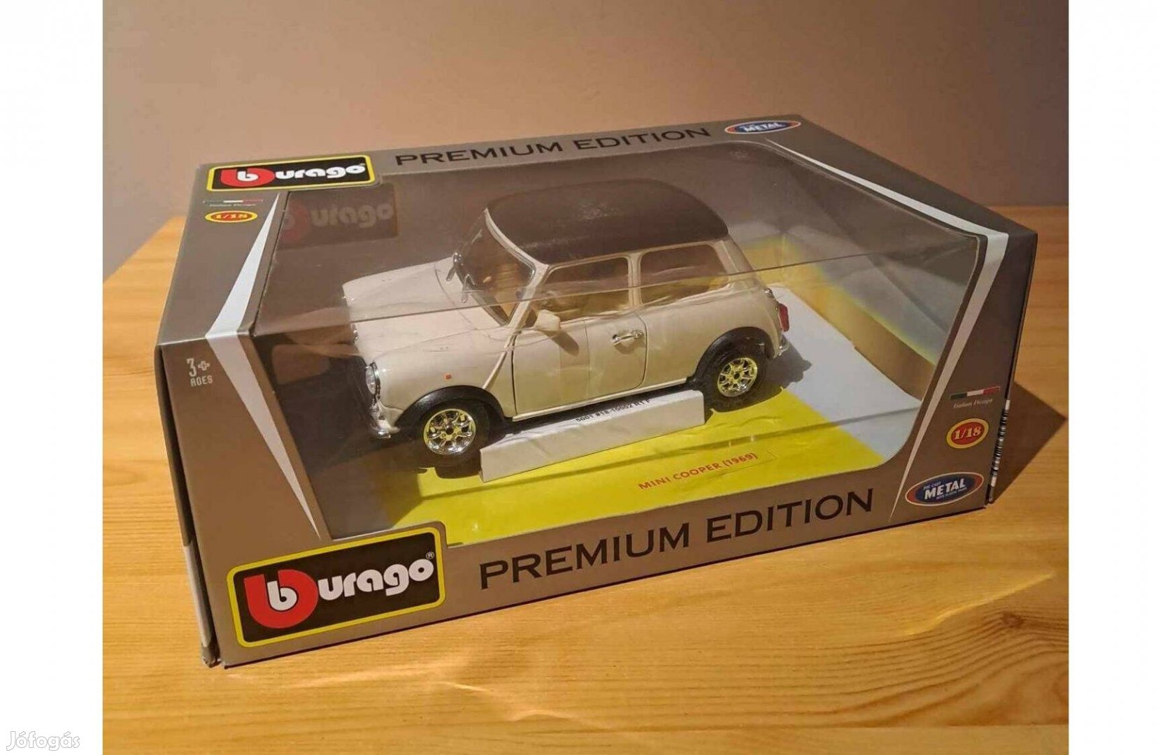 1:18 Burago Mini Cooper modell