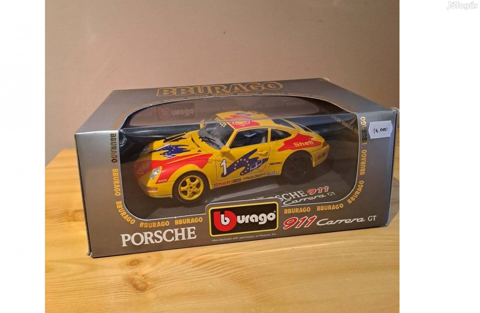 118 Burago Porche 911 Carrera GT modell