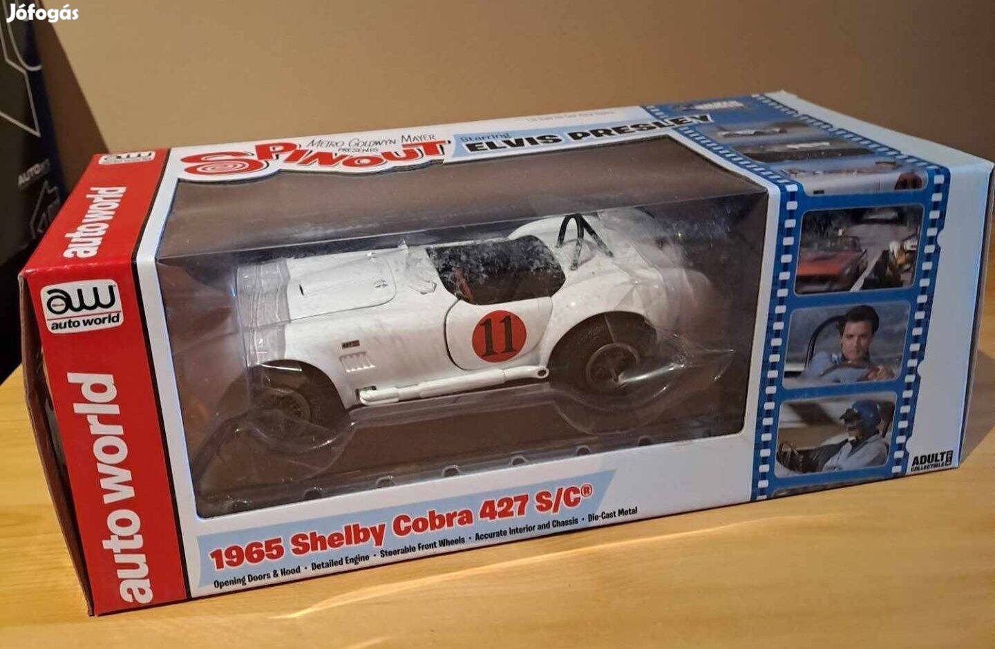 1:18 Elvis Shelby Cobra 427 S/C modell 1/18