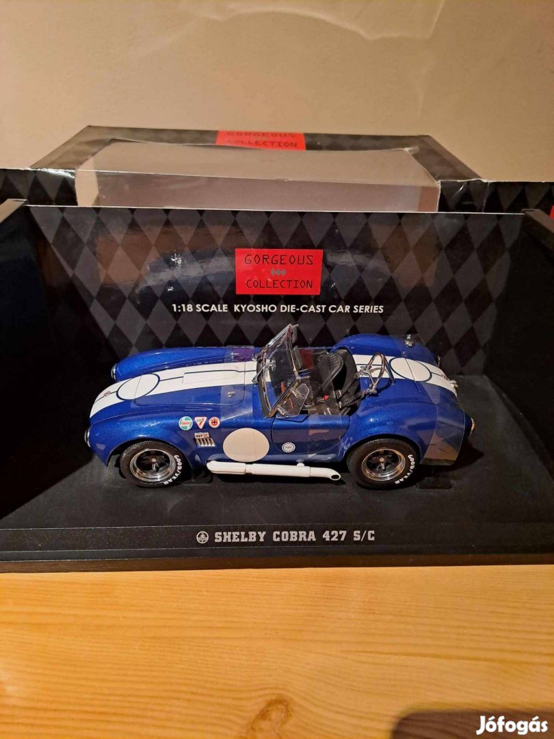 1:18 Kyosho Shelby Cobra 427 S/C modell