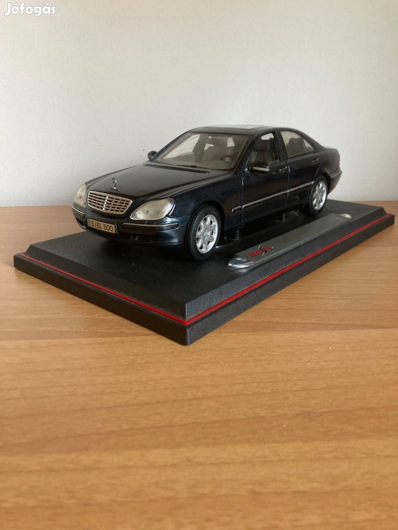 1/18 Mercedes-Benz S 500 Maisto kiadású fém autómodell