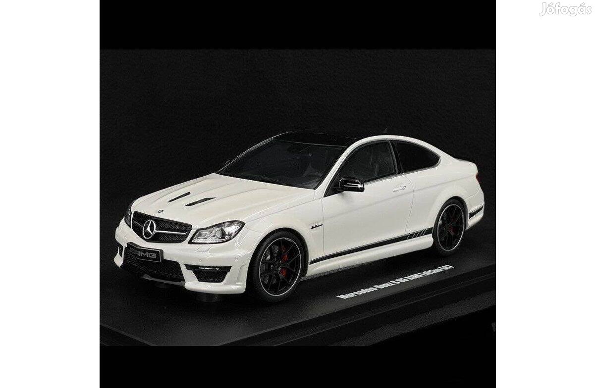 1:18 Mercedes C63AMG sorszámozott limitált kiadású, új,gyári bontatlan