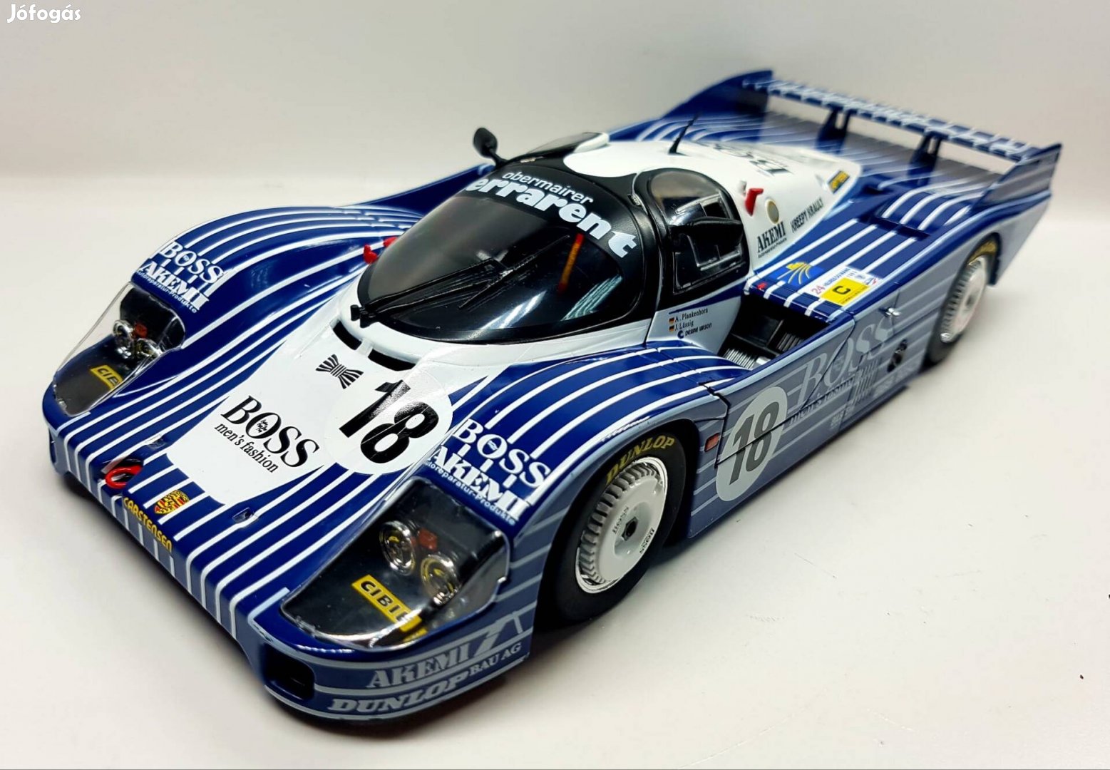 1/18 Porsche 956LH Solido kiadású autómodell 