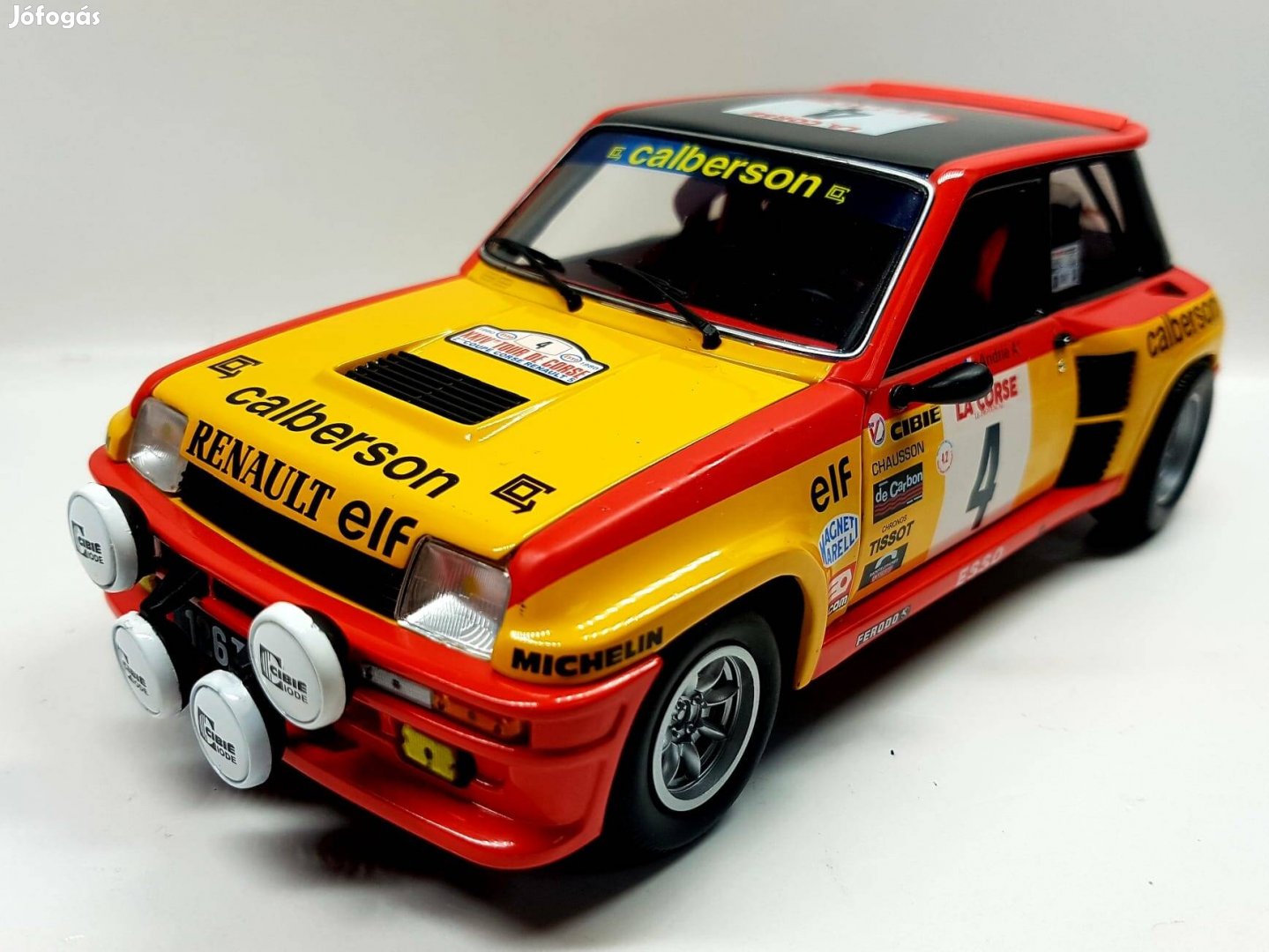 1/18 Renault 5 Turbo Solido kiadású autómodell 