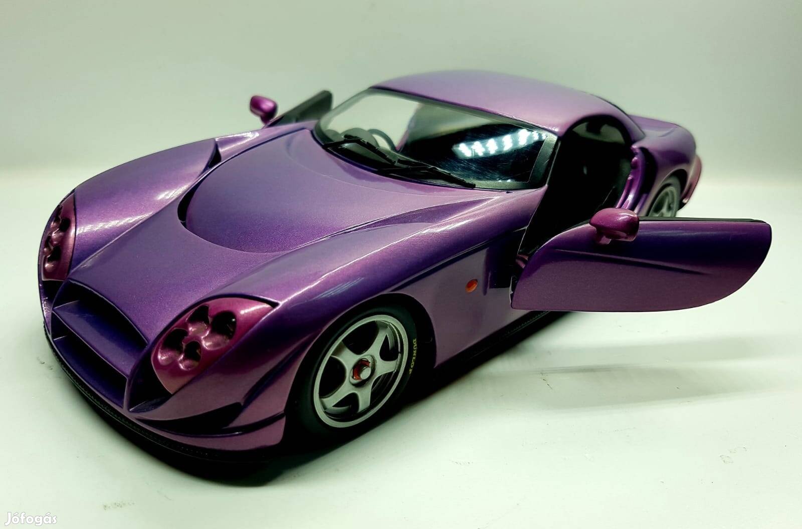 1/18 TVR Speed 12 Hotwheels kiadású autómodell 