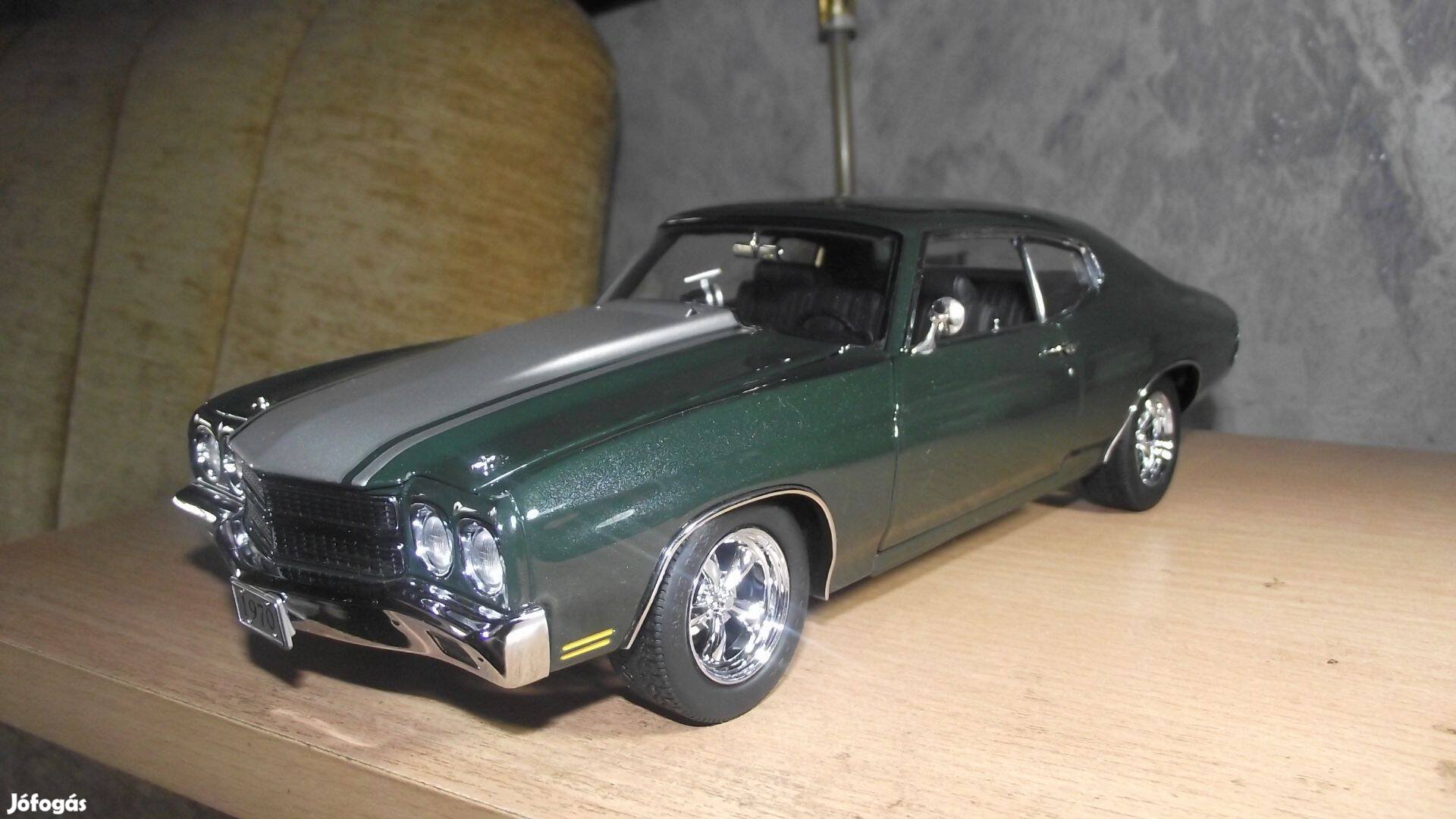 1:18 USA Autó modell Chevrolet Chevelle 1970 GMP