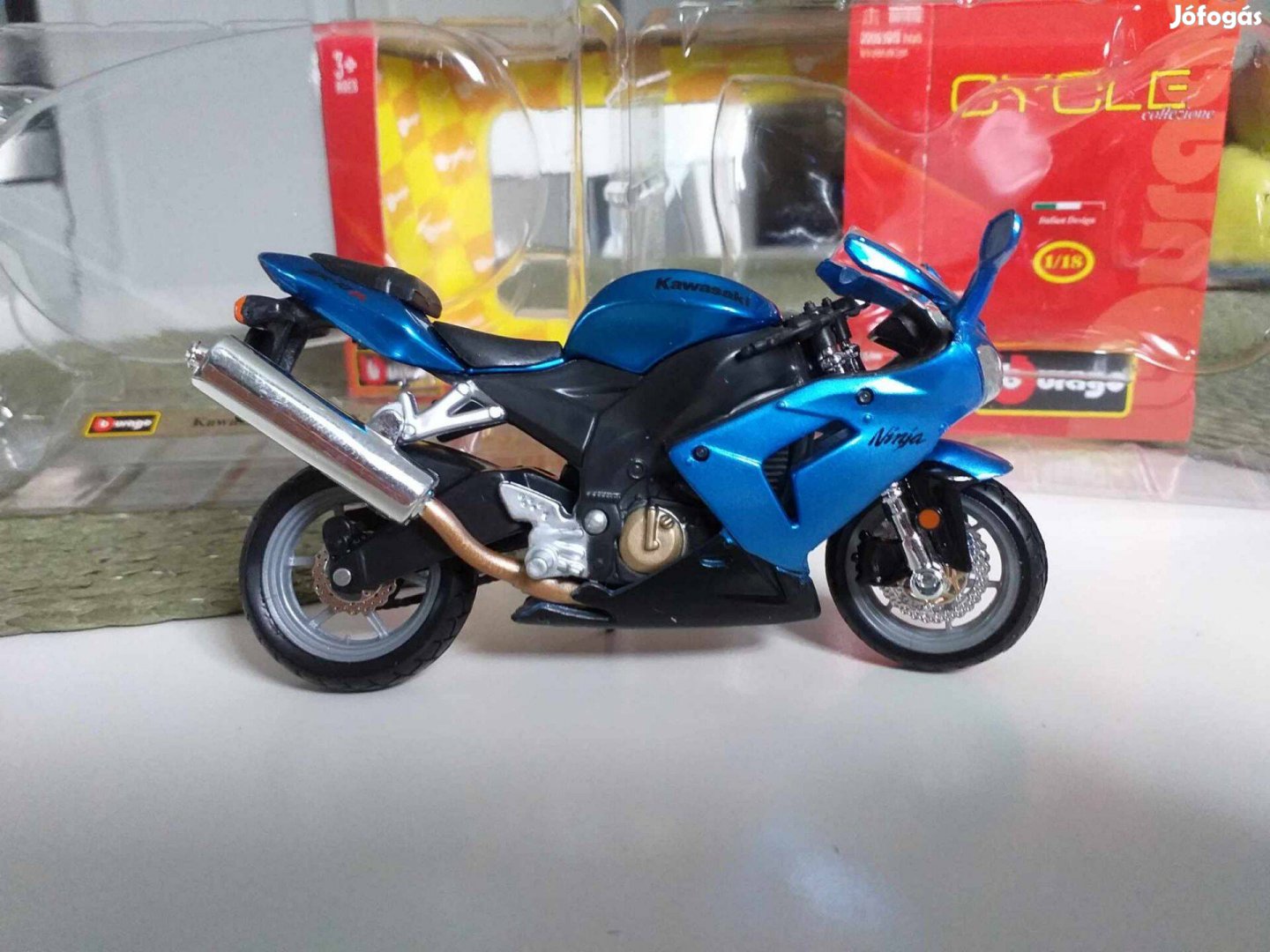 1/18 motor modell Kawasaki Ninja Zx10R