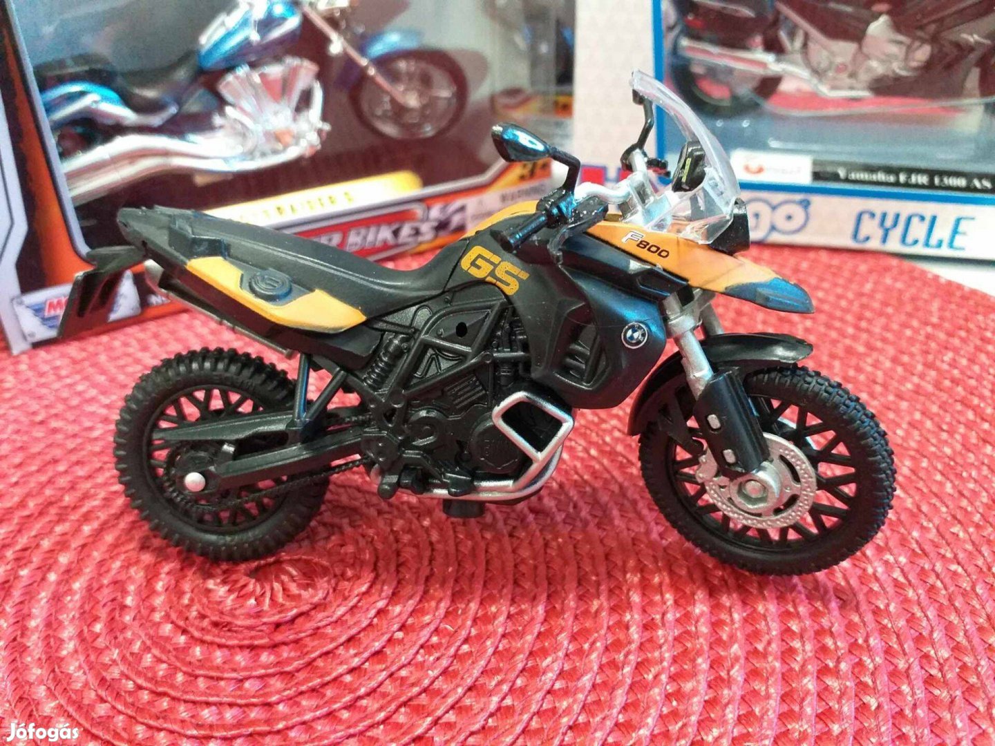 1/18 motor modell, makett F800GS