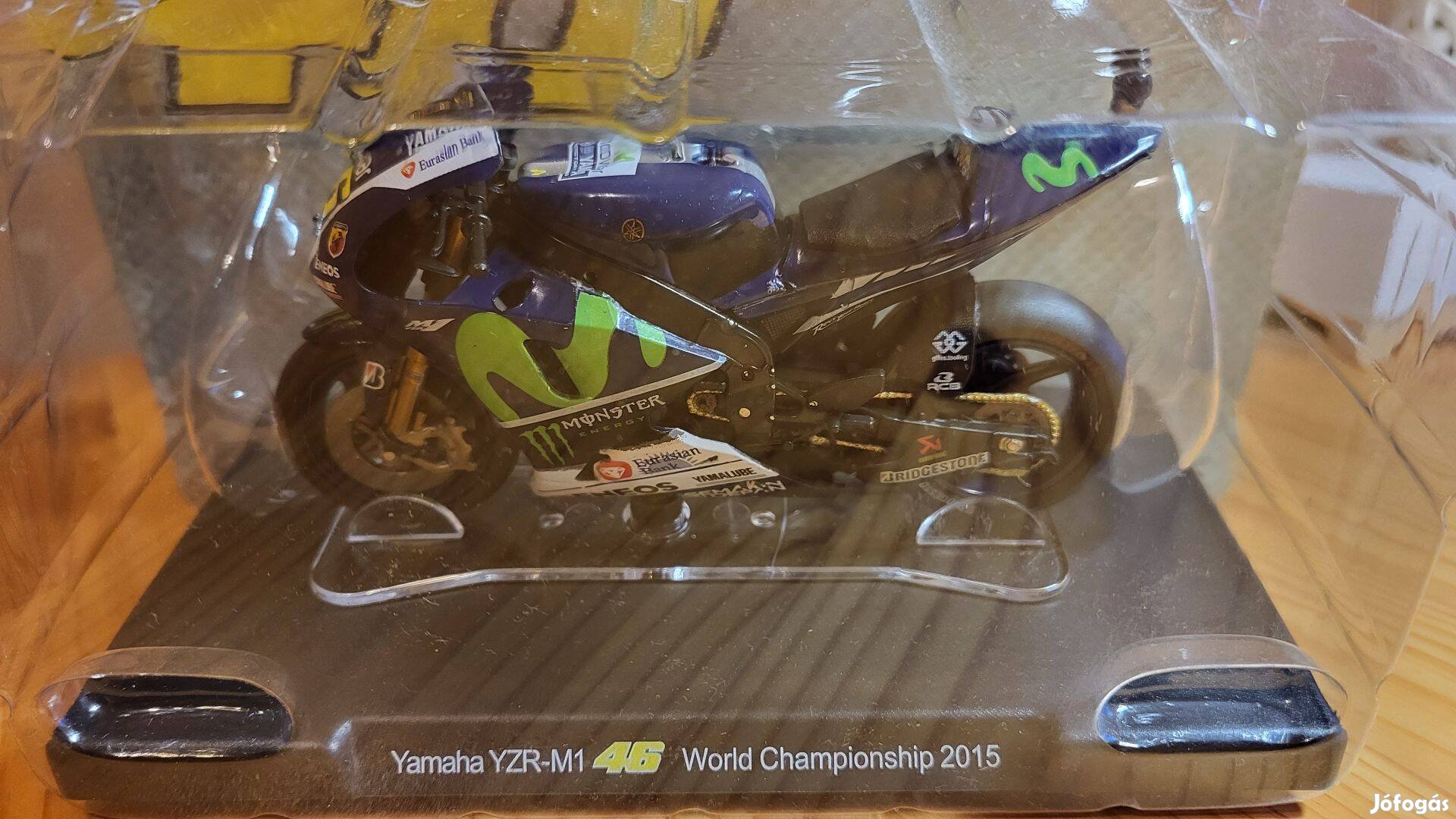 1/18 motor modell, makett Rossi 46, Moto GP, Yamaha M1 2015