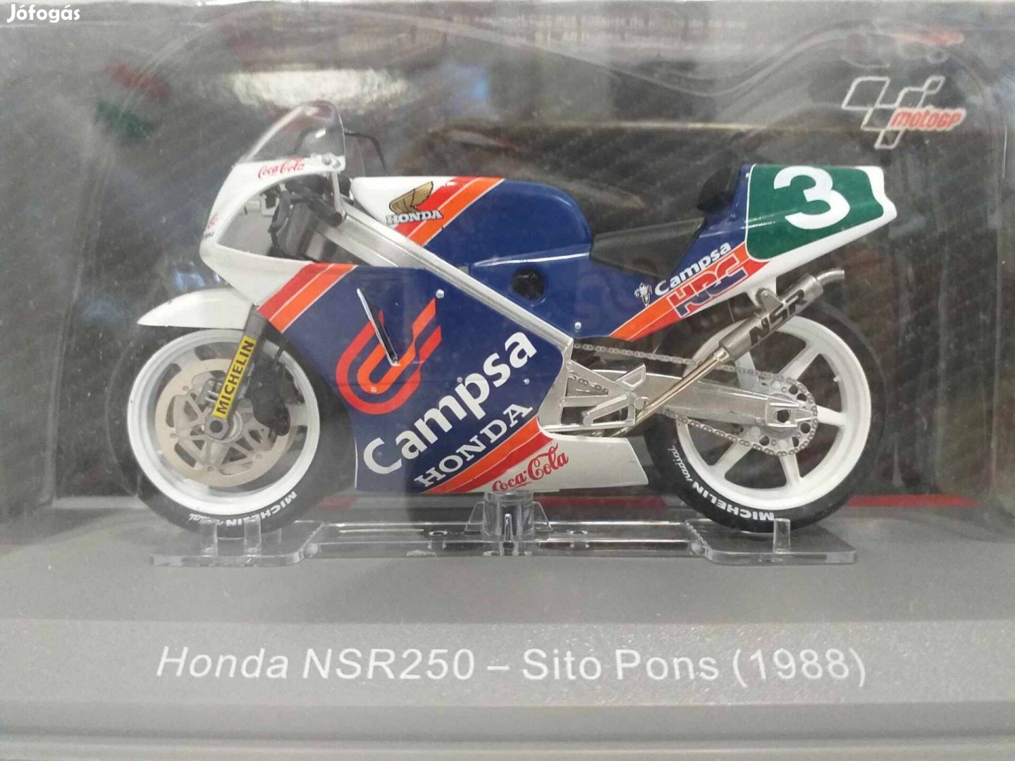 1/18 motor modell, motogp Honda NSR 250 Sito Pons 1988