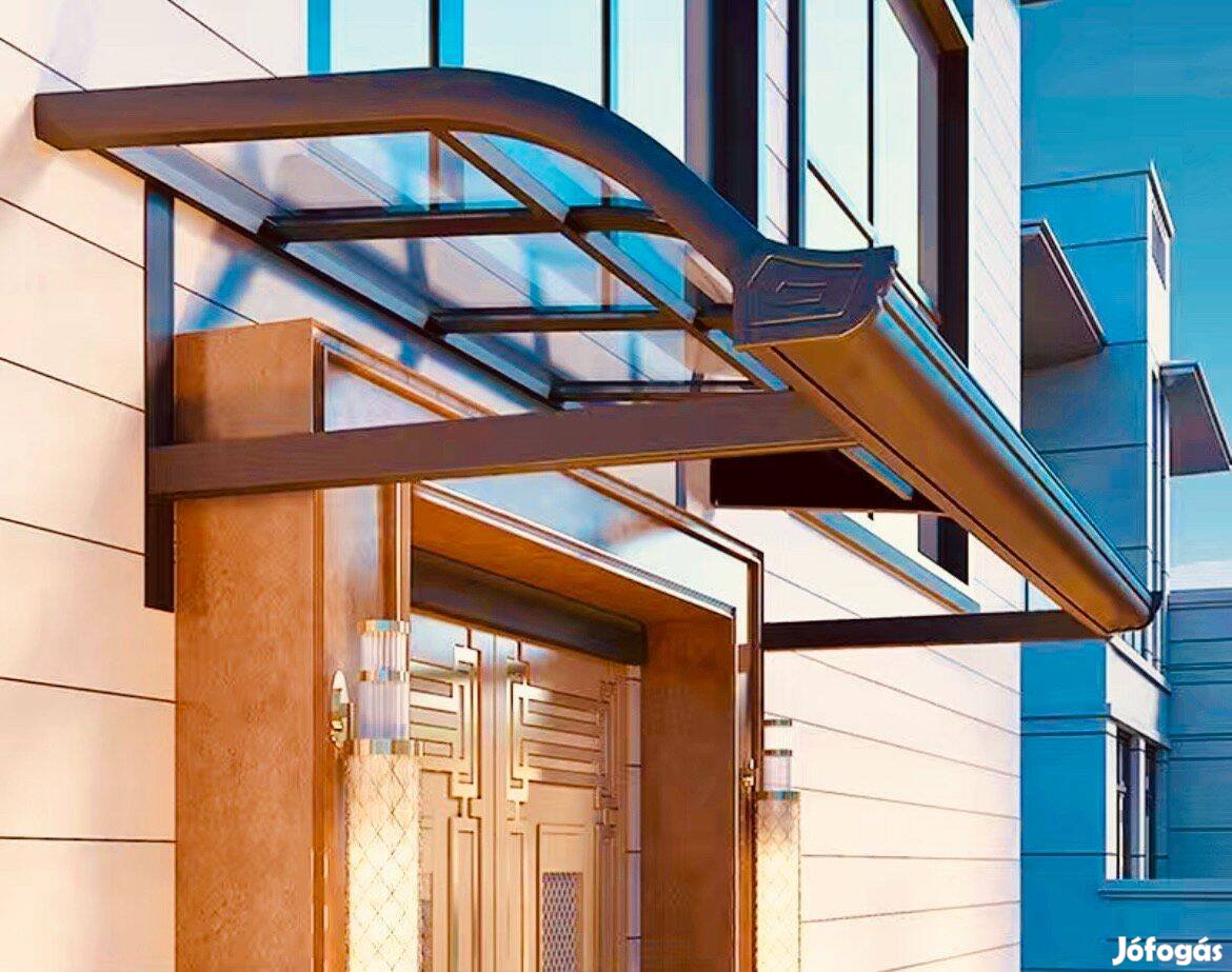 1×1,5 m-es falra szerelhető előtető, pergola garanciával, raktárról