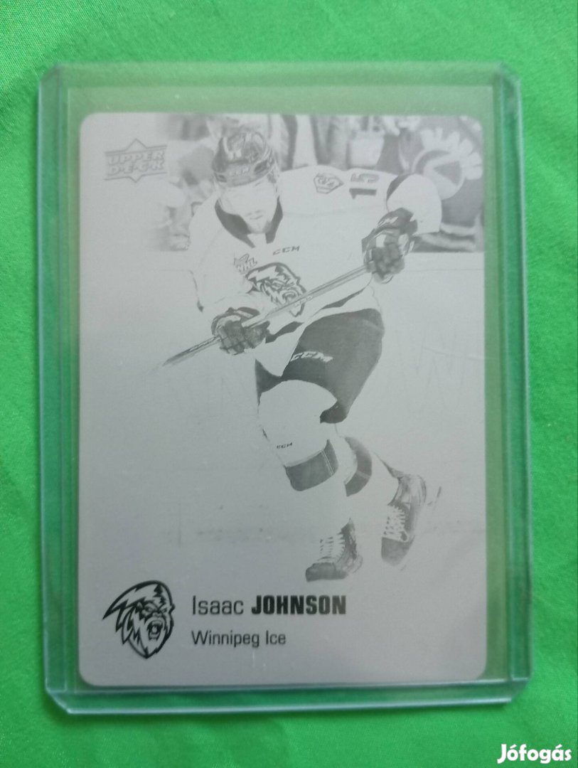 1/1 ,One of one Printing Plate NHL kártya