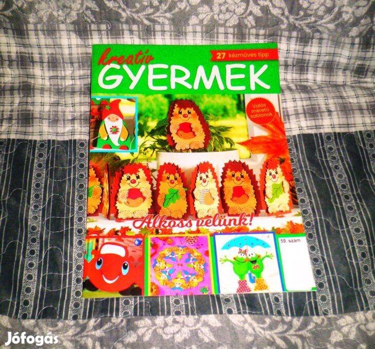 1-1 db gyerek kreatív magazinok