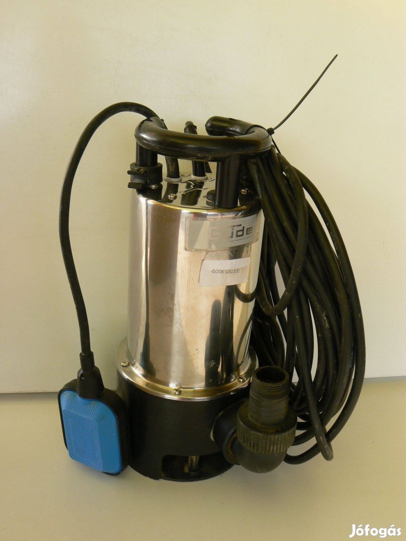 1,1kW erős nagy teljesítményű búvárszivattyú, szennyvízszivattyú