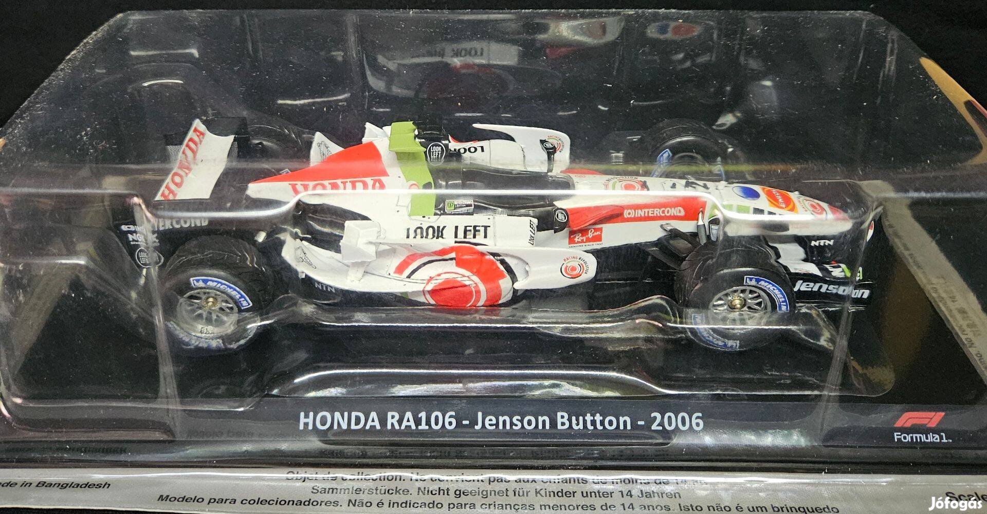 1:24 1/24 Honda RA106, No.12, Jenson Button - 2006