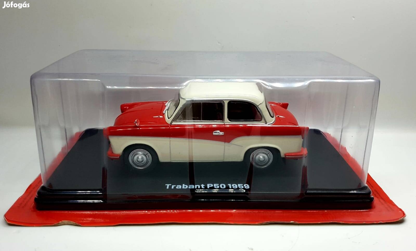 1/24 Trabant P50 Hachette kiadású autómodell 