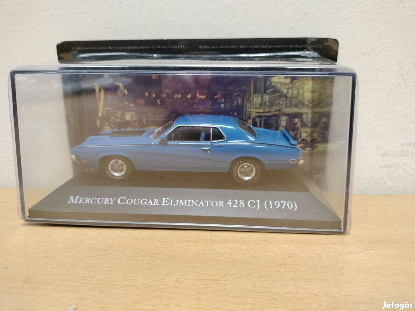 143 143 Mercury Cougar Eliminator 428 CJ - 1970 kék