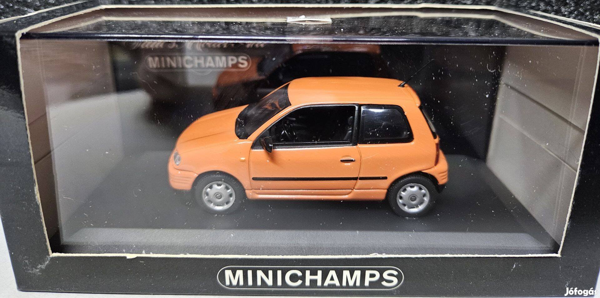 1:43 1/43 Seat Arosa - 1997 narancs - Minichamps