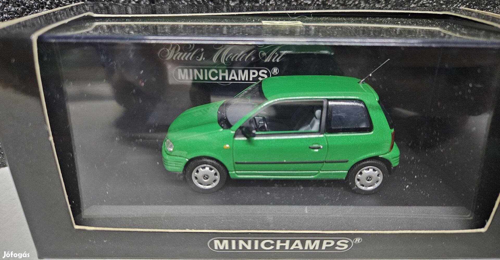 1:43 1/43 Seat Arosa - 1997 zöld - Minichamps