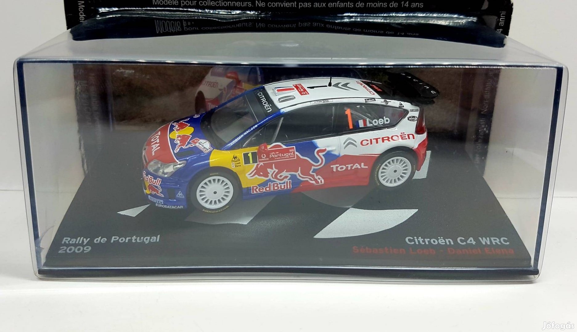 1/43 Citroën C4 WRC autómodell 