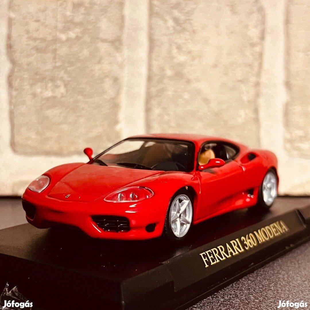 1/43 Ferrari 360 modena modell 1:43 Ritka modellautó vitrindobozban