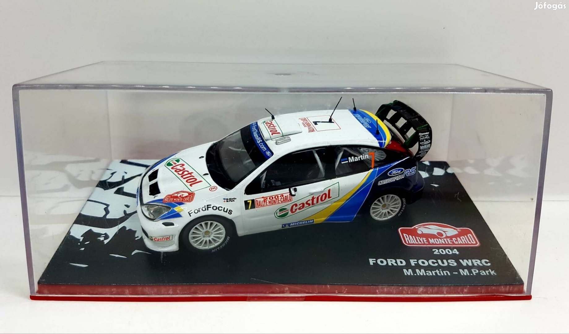 1/43 Ford Focus WRC autómodell 