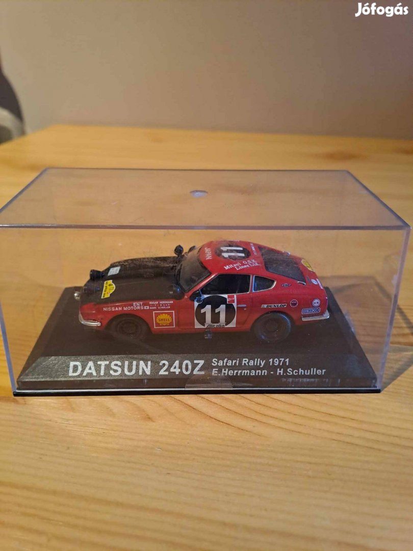 1:43 Ixo Datsun 240Z safari rally modell