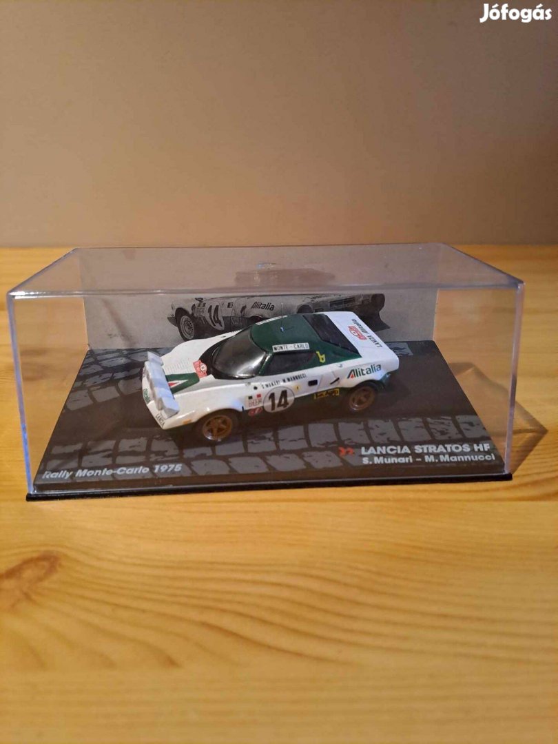 1:43 Ixo Lancia Stratos HF rally modell