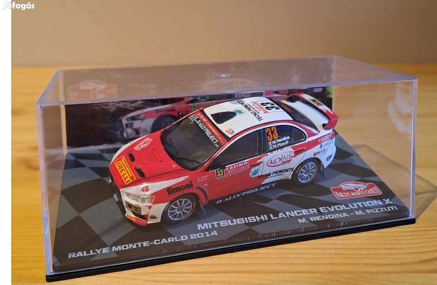 1:43 Ixo Mitsubishi Lancer Evo X rally modell