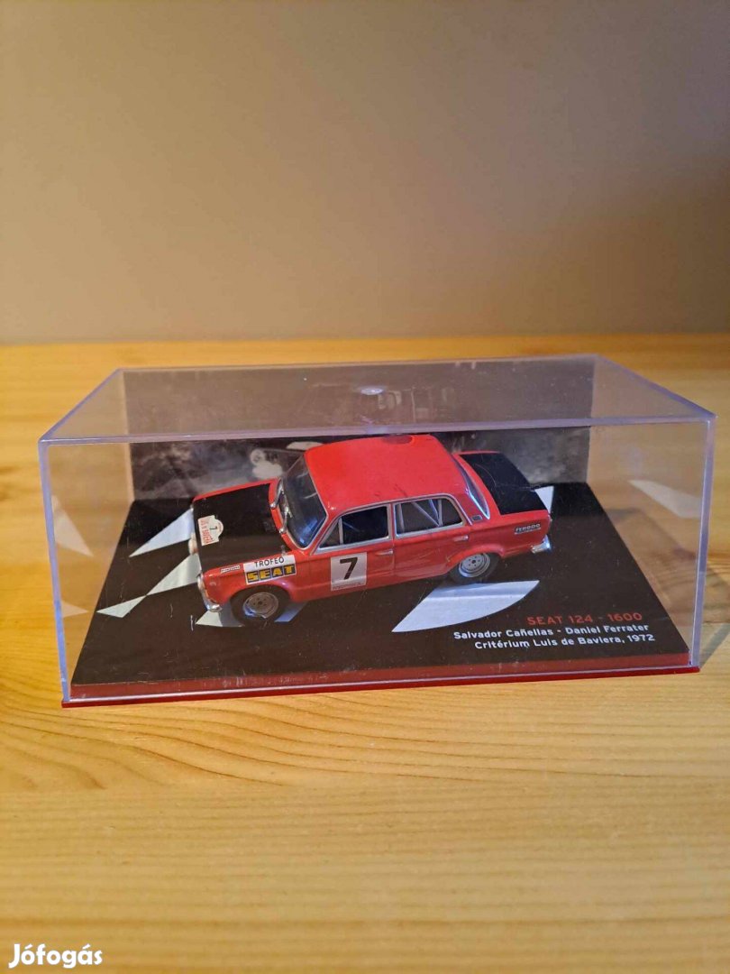 1:43 Ixo Seat 124 - 1600 Rally modell